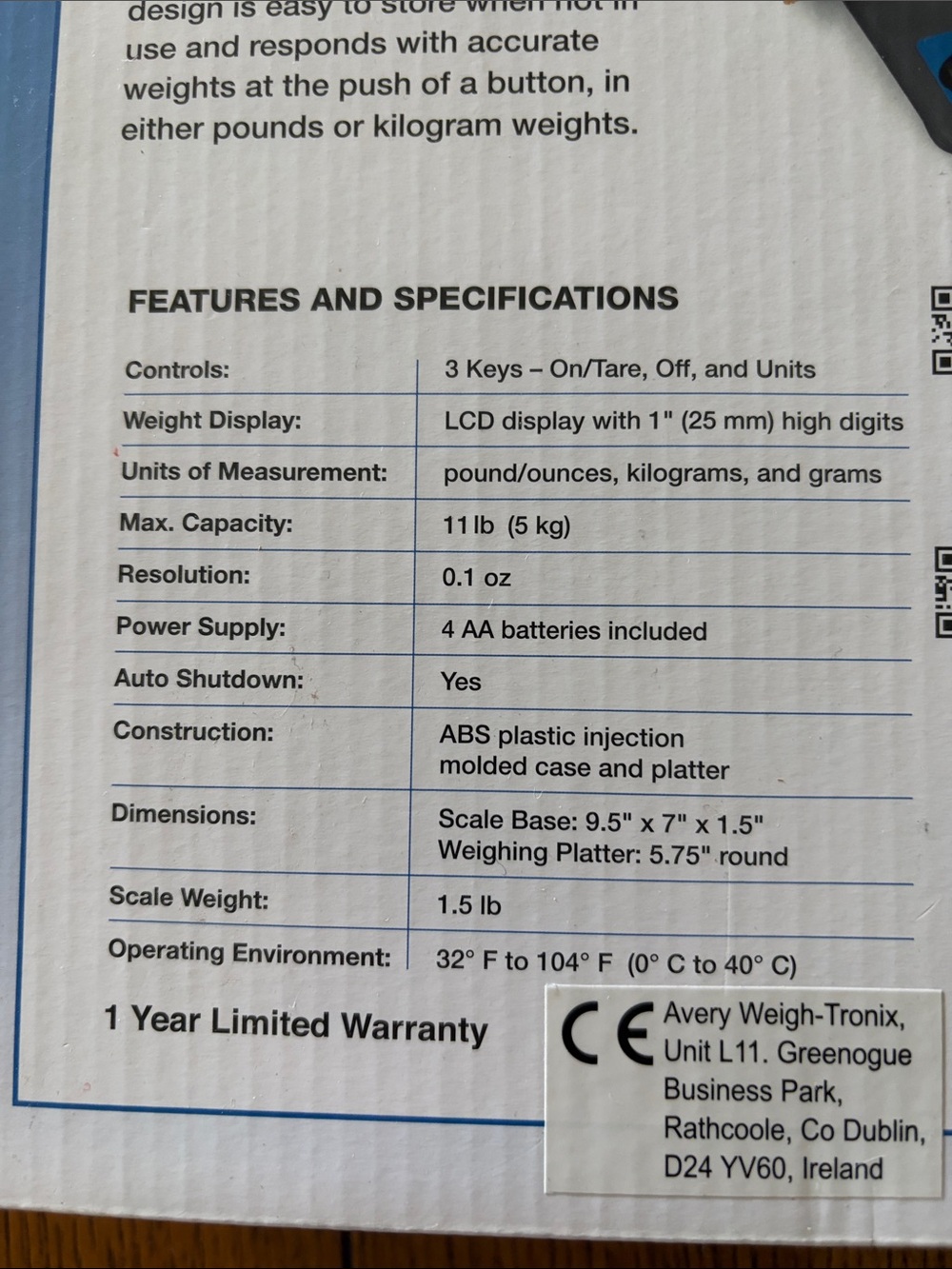 Brecknell Postal & Parcel Scale - Picture 9 of 10